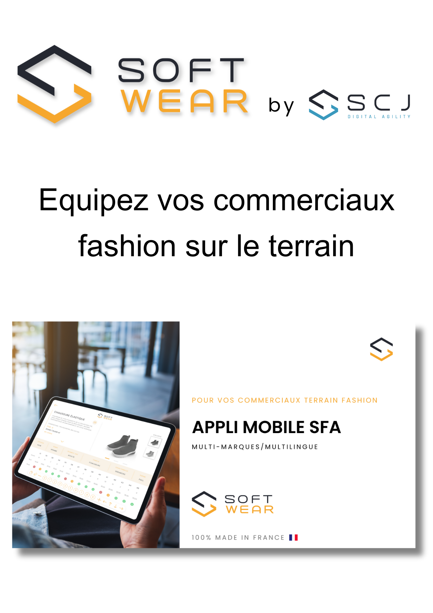 SOFTWEAR by SCJ, plateforme digitale wholesale des métiers de la mode